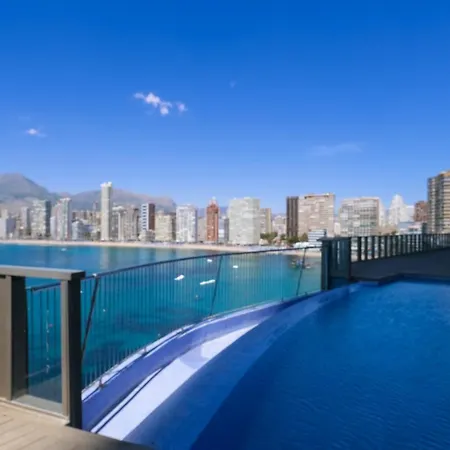 Gemelos 28 Balcon Al Mediterraneo Бенидорм